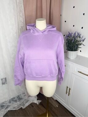 Offline cloud fleece Lively Lilac hoodie Sweatshirt BIN#20